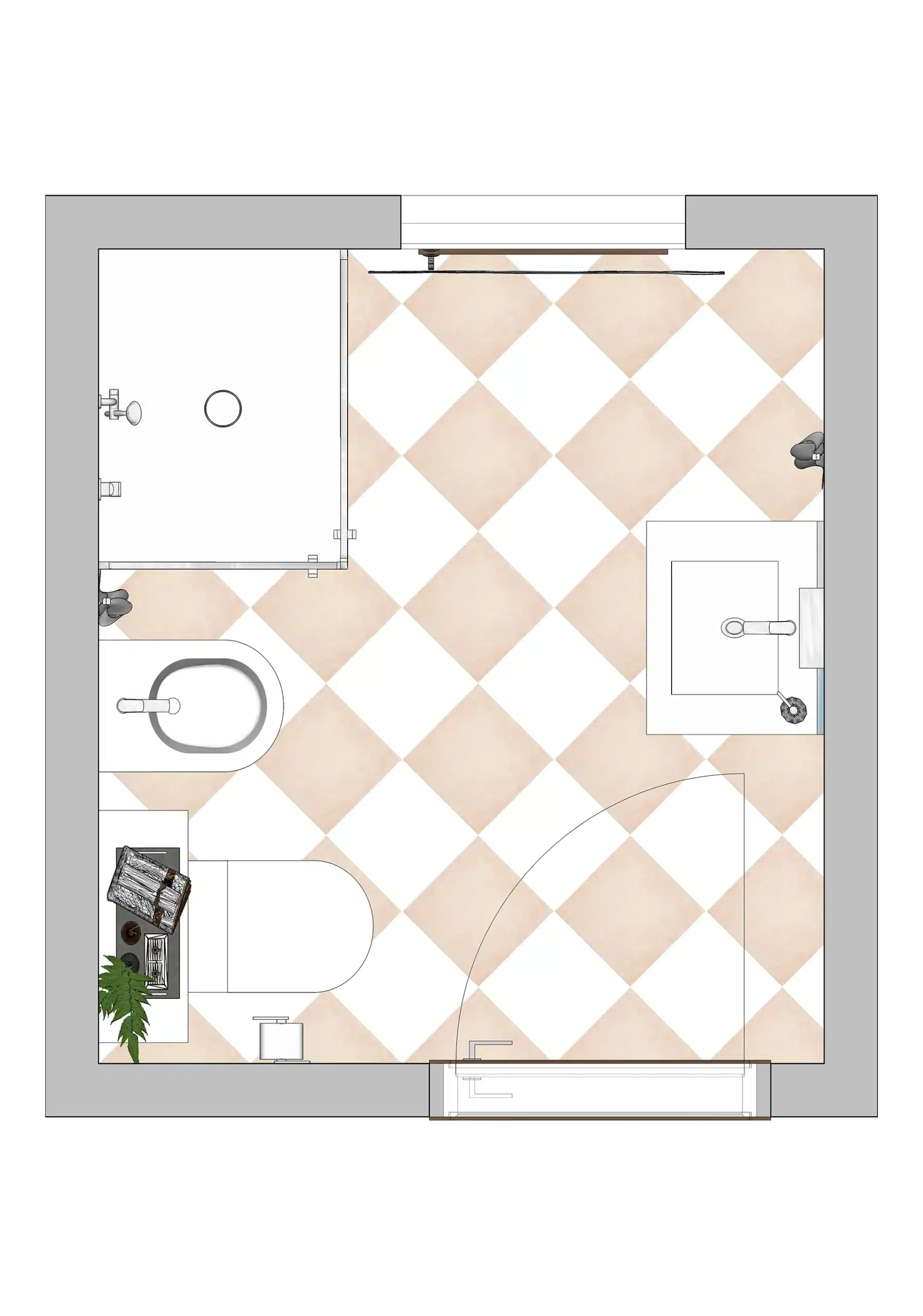 Progetto su misura per il rifacimento del bagno a Modena e Sassuolo