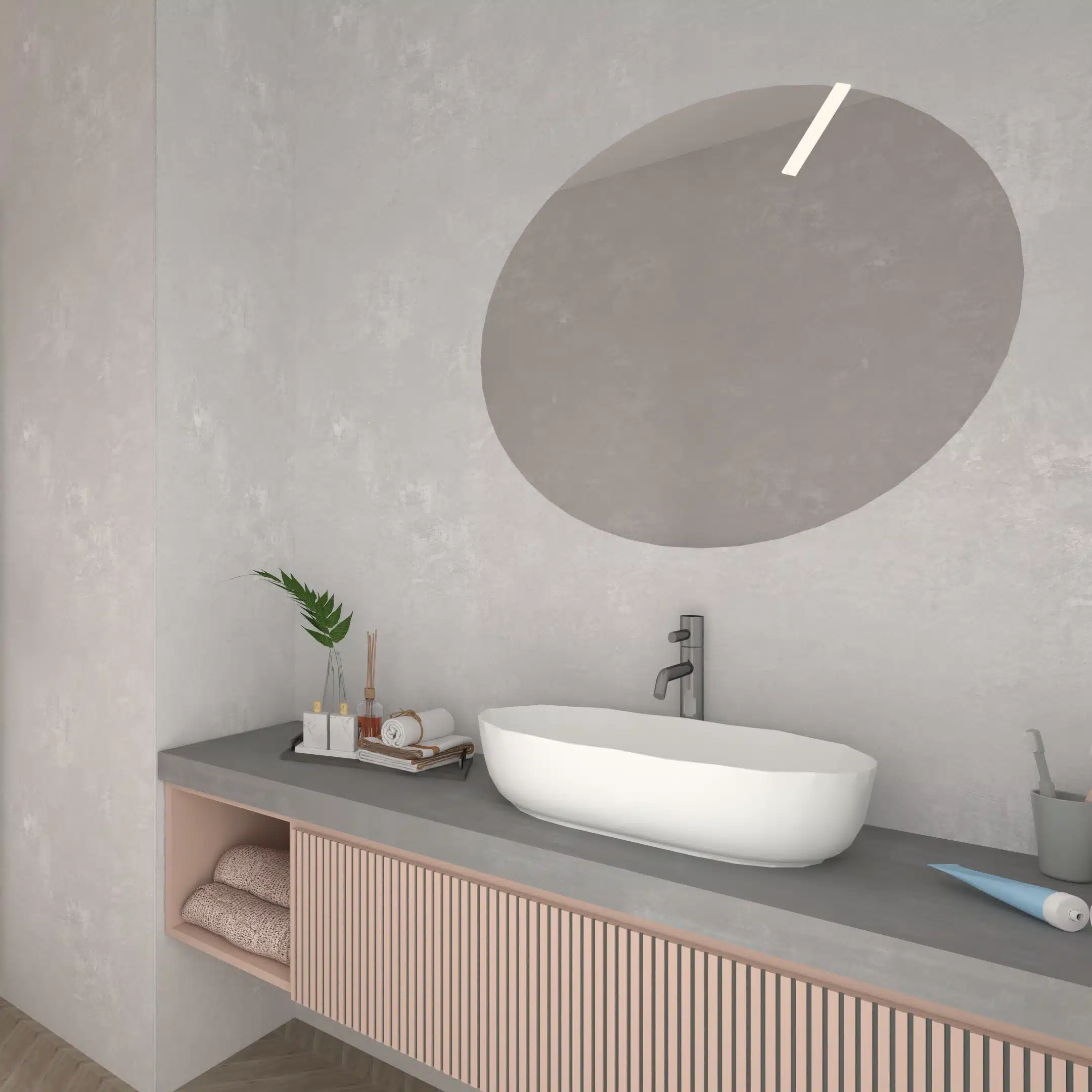rendering effetto wow per ristrutturazione bagni